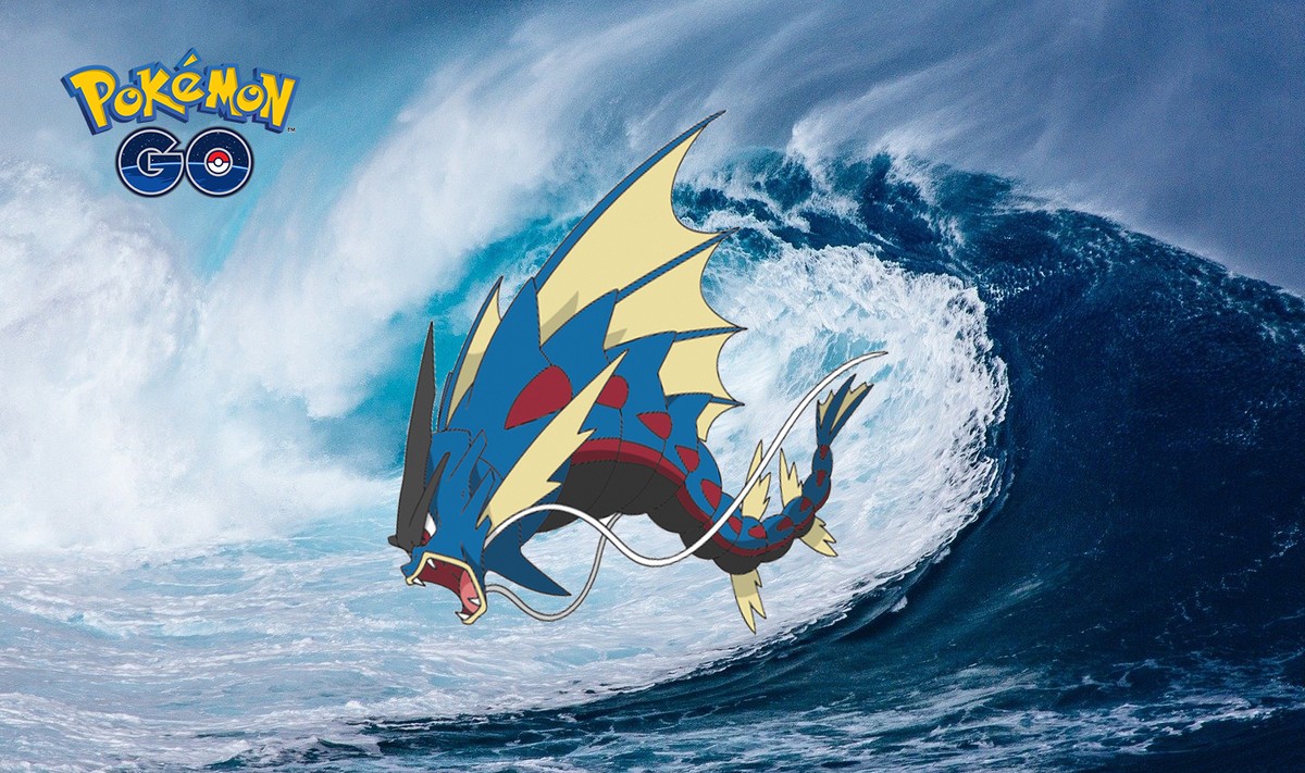 Pokerag - [ 🥊 ] BATALHA POKÉMON - MEGA EVOLUÇÕES Mega Gyarados #130-  Pokémon Feroz dos tipos água e voador. O Gyarados Mega evolui ao segurar a  Gyaradozite. Ao fazer isso, além