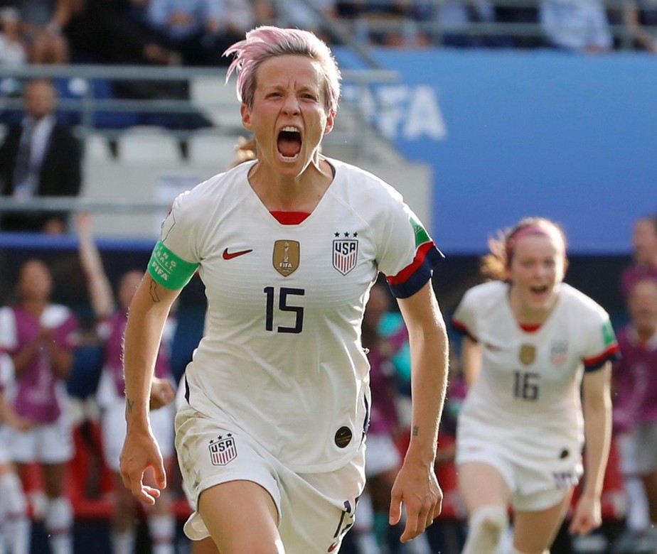 Megan Rapinoe se despede do futebol com EUA eliminados da Copa do Mundo