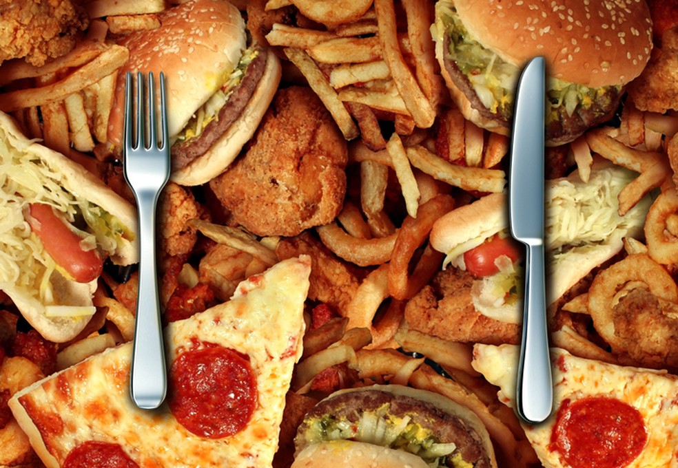Fast food: alimentos ricos em gorduras trans e saturadas — Foto: Istock Getty Images