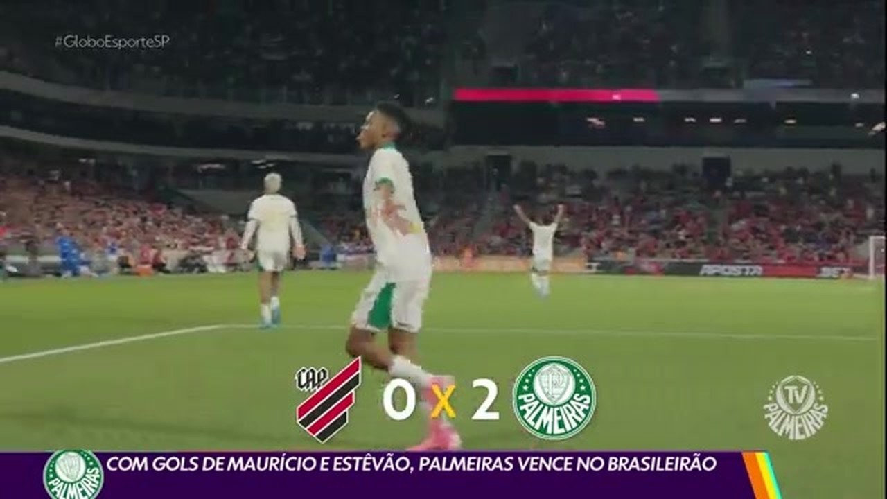 Com golsmessi fifa 21Maurício e Estêvão, Palmeiras vence no Brasileiro