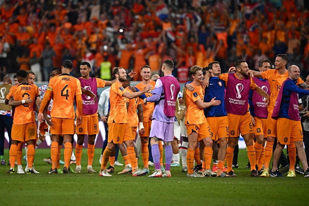 Holanda é a 1ª seleção nas quartas de final da Copa do Mundo 2022 - PP