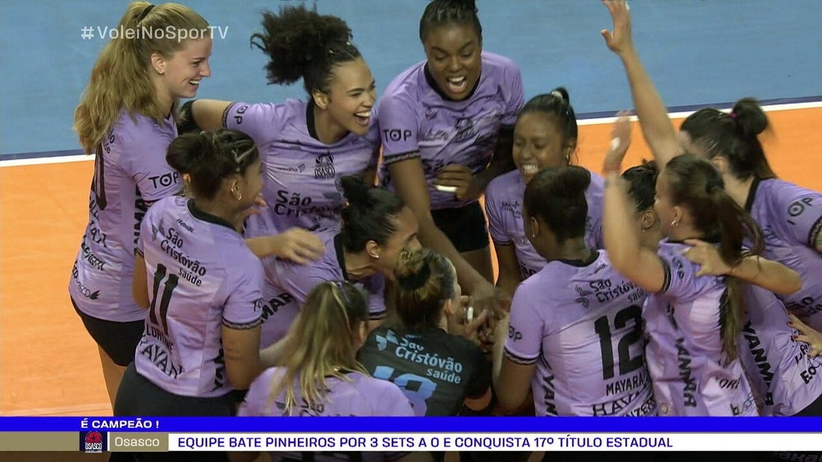 Em casa, Osasco vence Vinhedo na abertura do Campeonato Paulista Feminino  de Vôlei, volei