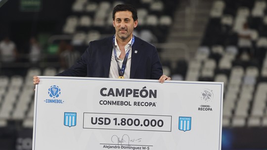 River tira meia destaque do Racing, e presidente Milito se revolta: "Decepção, não honraram com a palavra" - Ídolo da Academia, ex-centroavante garante que dirigentes do River Plate não cumpriram promessa