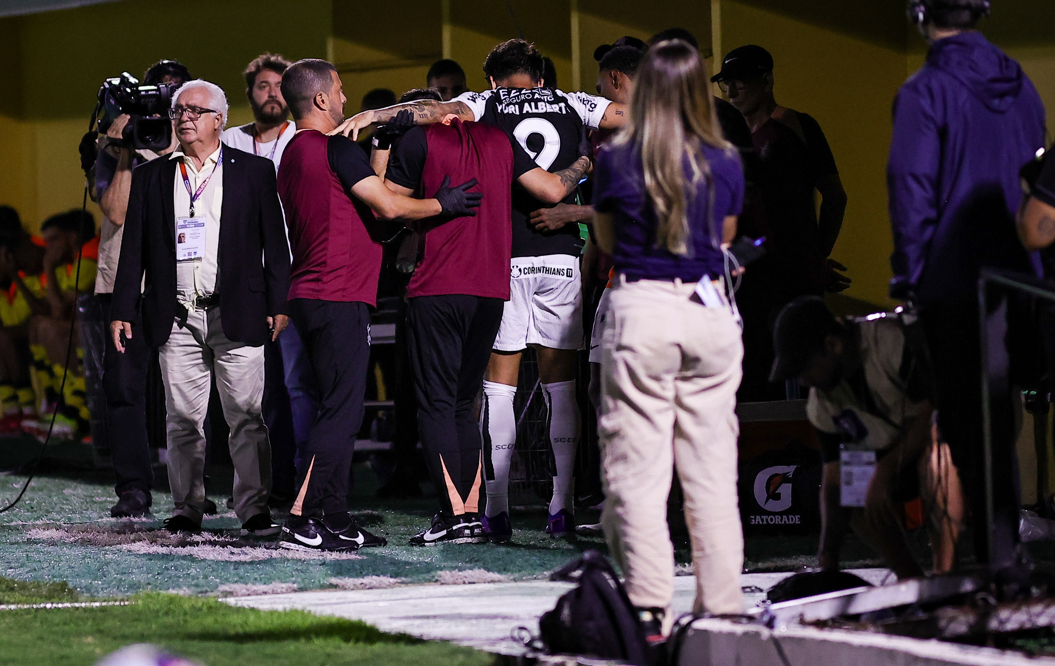 Yuri Alberto sofre lesão na coxa esquerda e preocupa Corinthians para próximas partidas