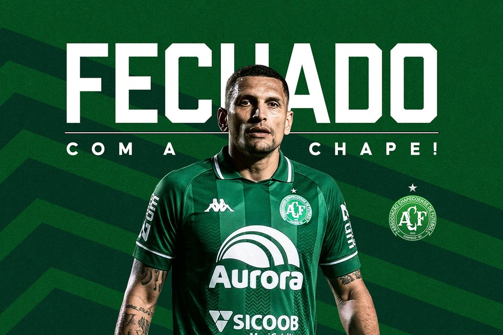 Higor Meritão, volante da Chapecoense — Foto: Ascom/Chapecoense