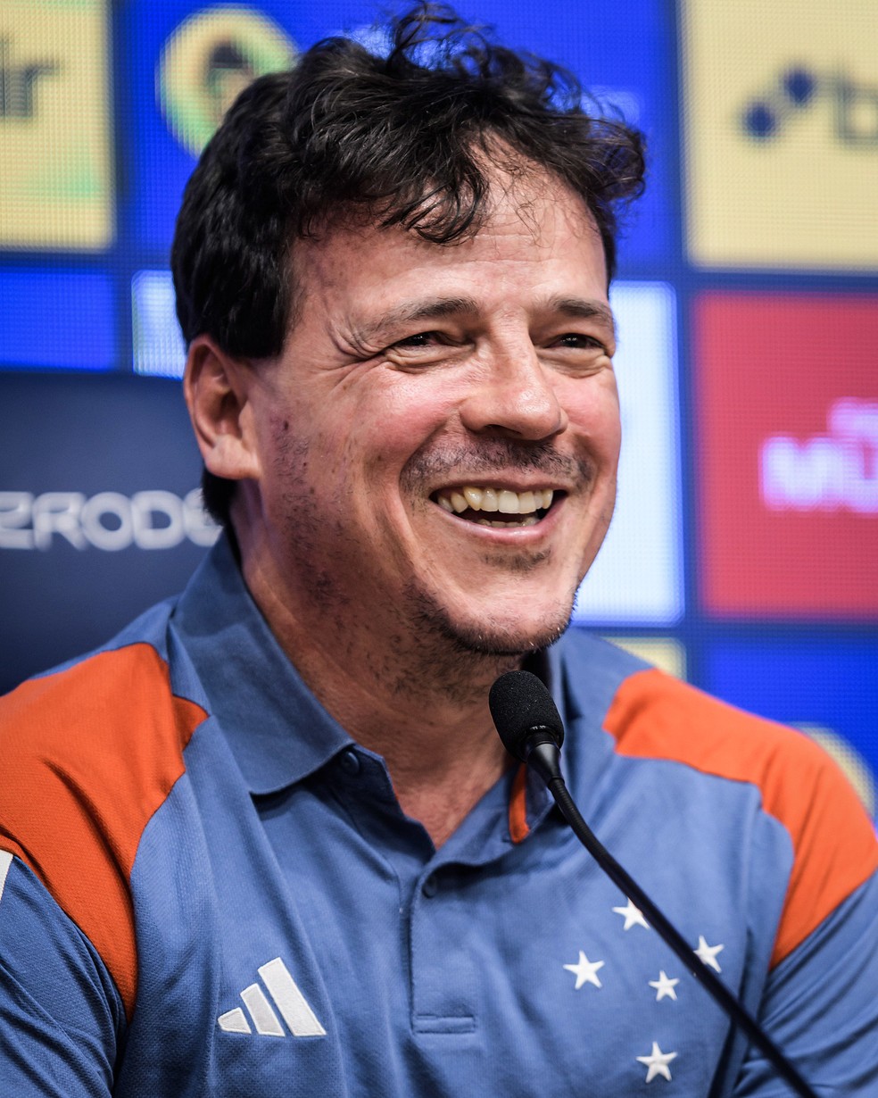 Fernando Diniz, novo técnico do Cruzeiro — Foto: Gustavo Aleixo/ Cruzeiro