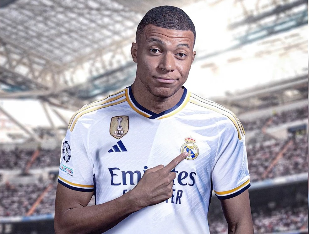 Mbappé Real Madrid PSG — Foto: Reprodução/One Football