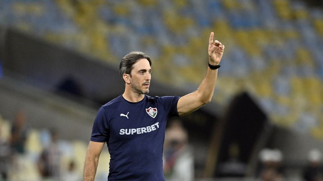 Zubeldía em Fluminense x Ind. Rivadavia pela Libertadores