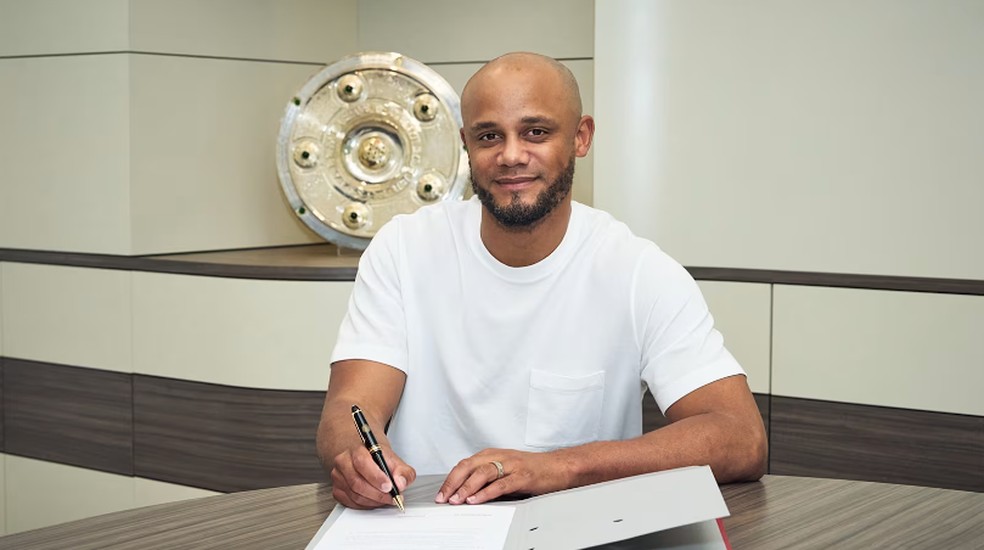 Bayern de Munique anuncia Vincent Kompany como novo técnico | futebol alemão | ge