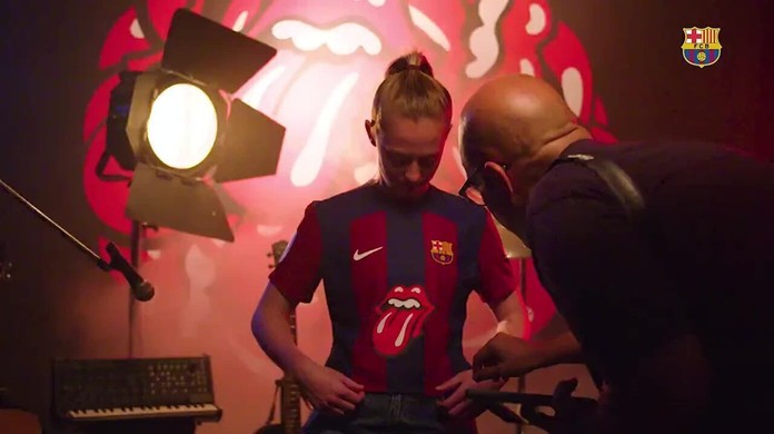 Barça confirma Rolling Stones como patrocinador da camisa contra o Real