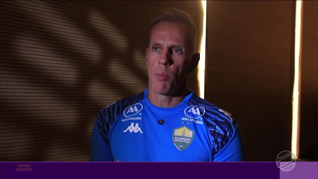 Goleiro João Carlos atinge 100 jogos pelo Cuiabá em Rondonópolis