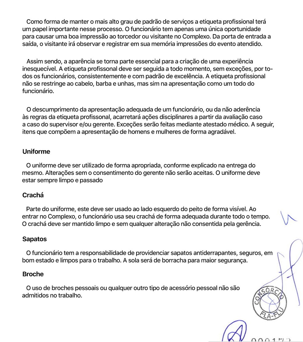 Flamengo e Fluminense vetam tatuagens visíveis e citam 