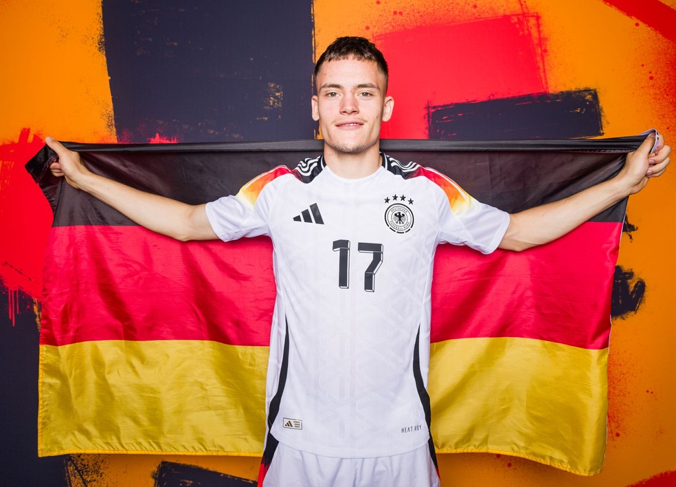 Wirtz é uma das novas esperanças para a seleção alemã — Foto: Getty Images