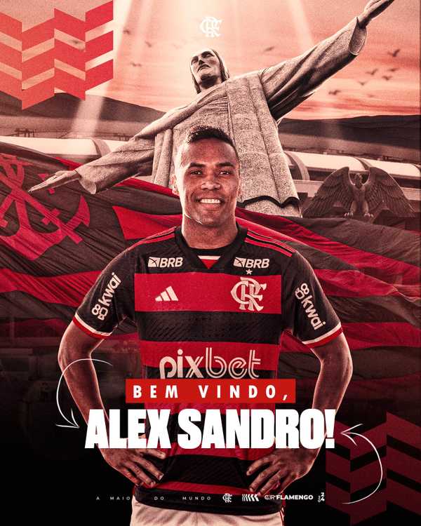 Flamengo confirma contratação de Alex Sandro para reforçar elenco rubro-negro