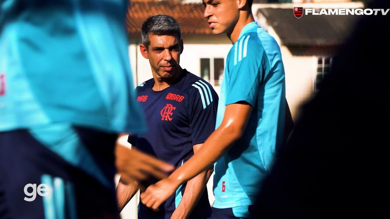 Flamengo anuncia Nuno Campos como novo técnico do sub-20 em tom profissional.