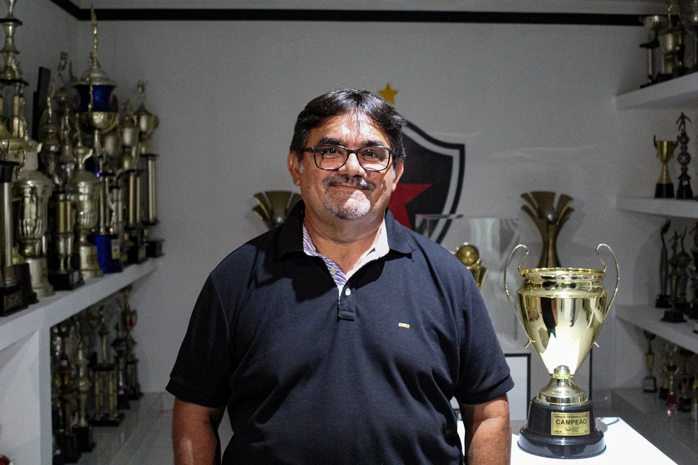 Pedro Magazine, vice-presidente do Botafogo-PB. — Foto: Cristiano Santos / Botafogo-PB