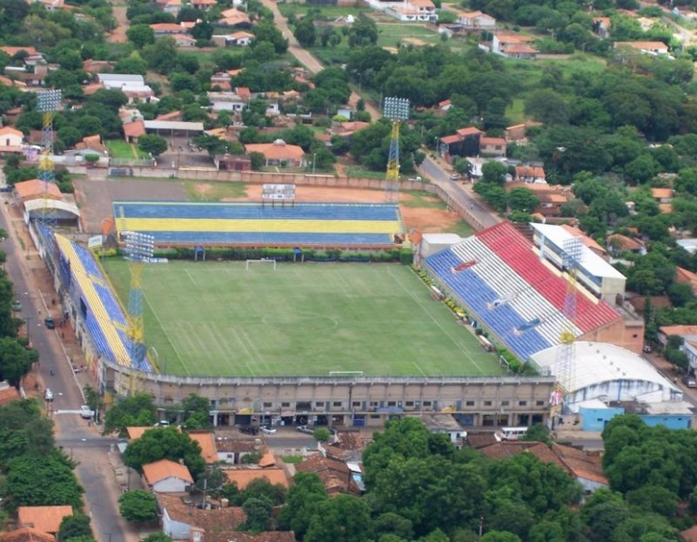 Atlético-PR Sportivo Luqueño Sul-Americana Feliciano Cáceres — Foto: Site oficial do Sportivo Luqueño/Divulgação