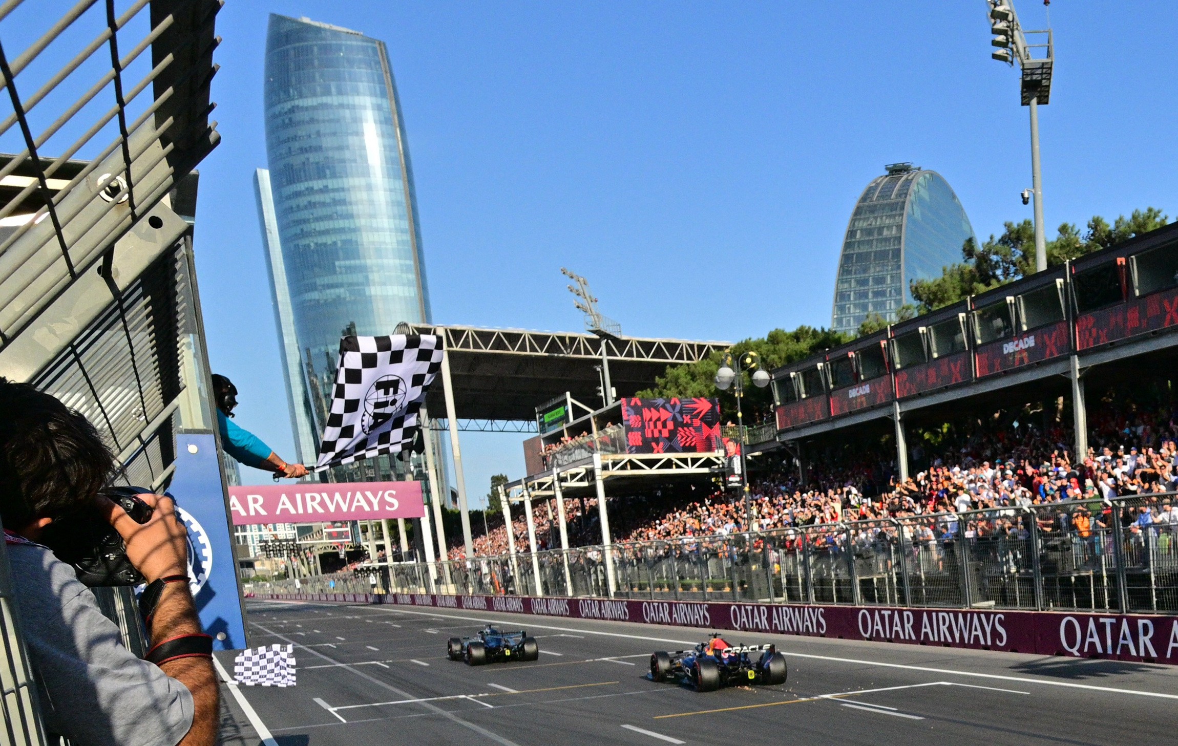 GP do Azerbaijão de 2026 entra na lista de chegadas mais apertadas da história da F1; veja