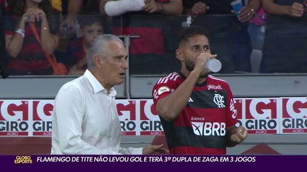 Ainda sem sofrer gols, Flamengo de Tite terá prova de fogo com rara dupla de zaga