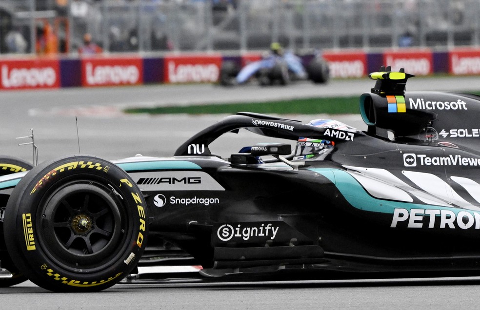 Mercedes lidera o campeonato de construtores da F1 2026 — Foto: Jennifer Gauthier/Reuters