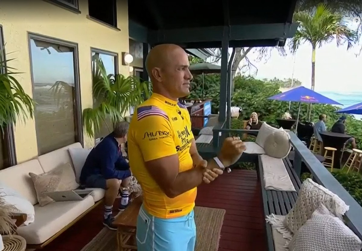 WSL Kelly Slater está fora da etapa de El Salvador por lesão surfe ge