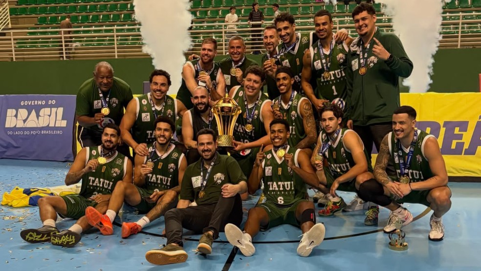Basquete Tatuí campeão da Liga Ouro