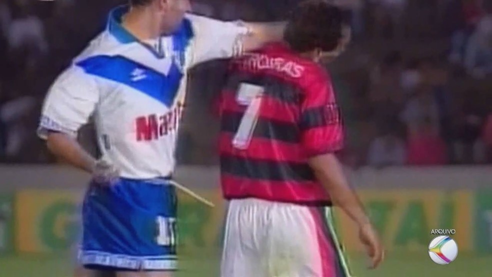 Flamengo x Vélez; Supercopa; Uberlândia; Parque do Sabiá — Foto: Reprodução/TV Integração