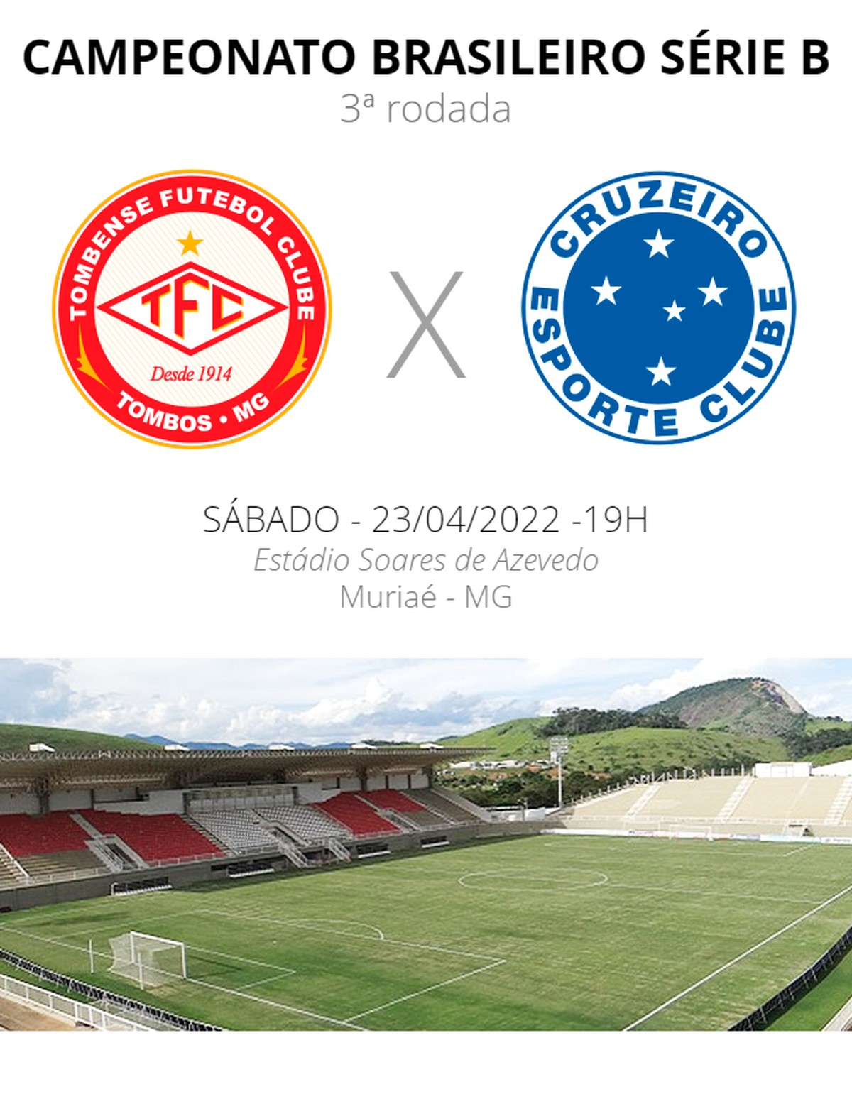 Cruzeiro em campo pela Série B, campeonatos europeus Saiba onde