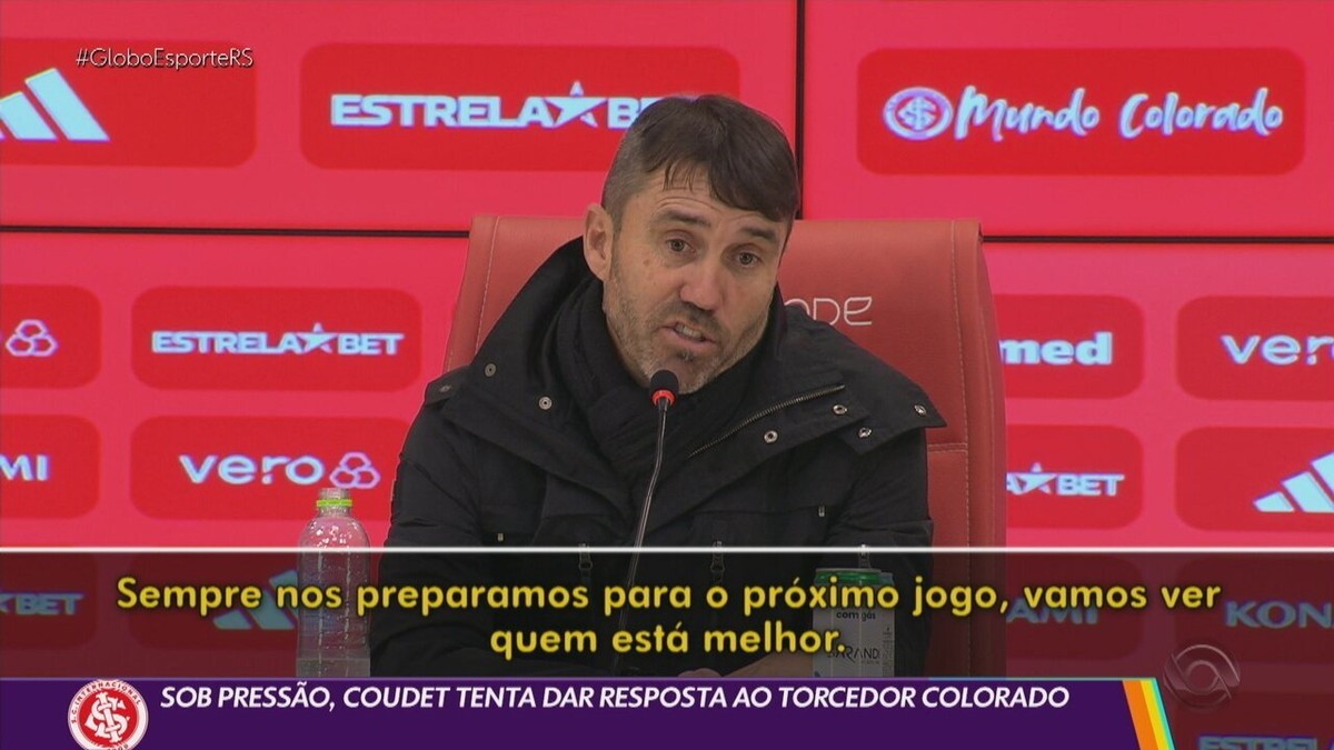 Pressão sobre Coudet e Renato em jogos decisivos de Inter e Grêmio
