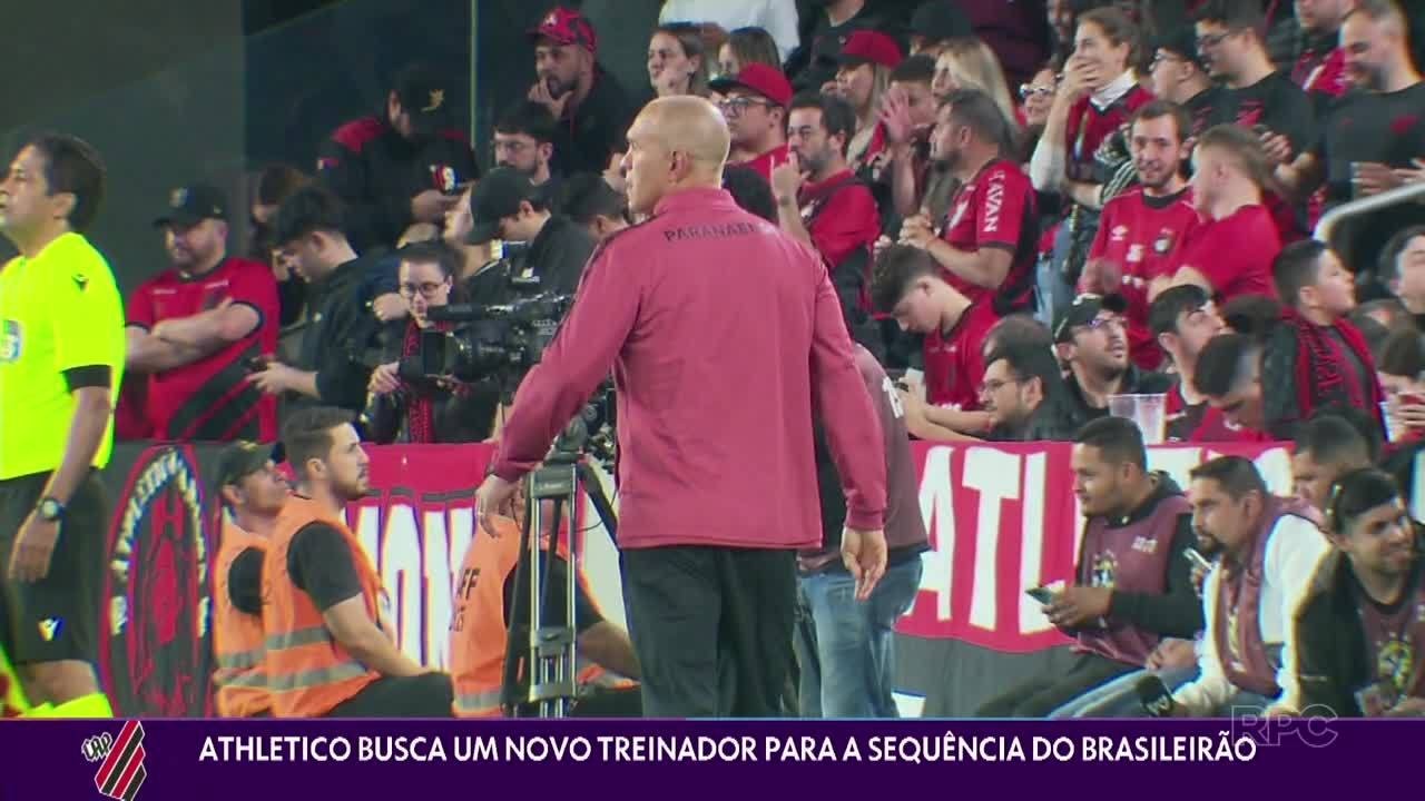 Athletico busca um novo treinador para a sequência do Brasileirão