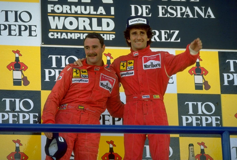 Alain Prost vence o GP da Espanha de 1990
