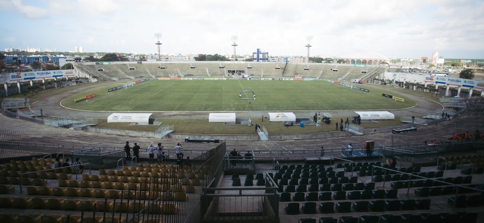 Auto Esporte-PB vai mandar seus jogos no Estádio Almeidão, em João Pessoa — Foto: Savyo Miguel / FPF-PE
