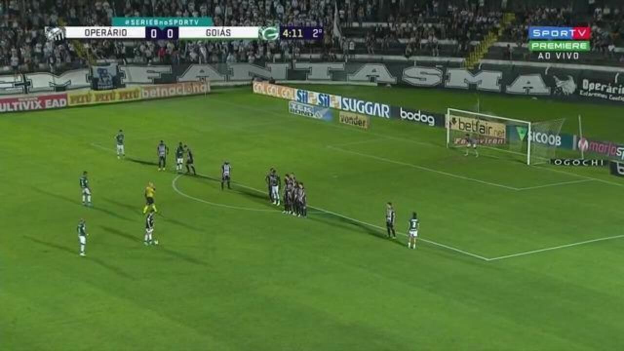 Operário-PR 1x1 Goiás: veja os gols e os melhores momentos do jogo da ...