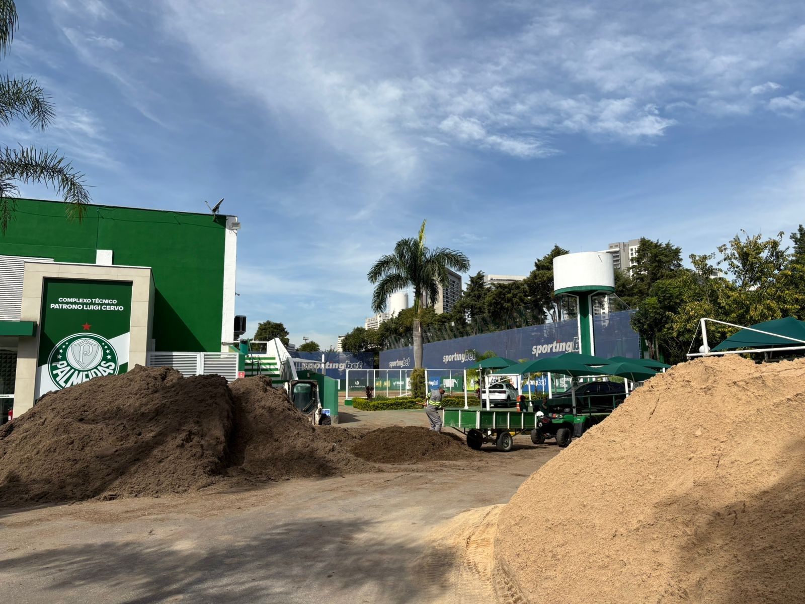 Palmeiras Renova Gramado da Academia de Futebol com Modelo de Alta Performance Utilizado em Grandes Competições
