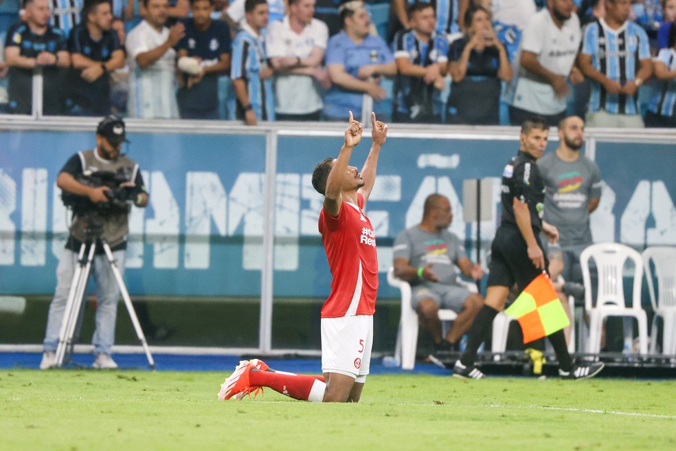 Fernando deixou tudo igual na Arena — Foto: Ricardo Duarte/Divulgação, Internacional
