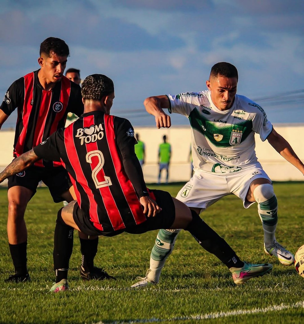 Sousa não vive uma boa fase na Série D e ocupa a sexta colocação do Grupo 3 — Foto: Rick Oliveira