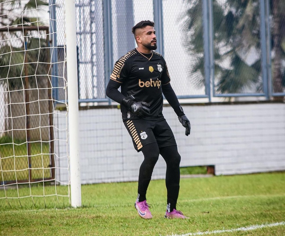 Igor Rayan, goleiro do Treze — Foto: Daniel Vieira/Treze