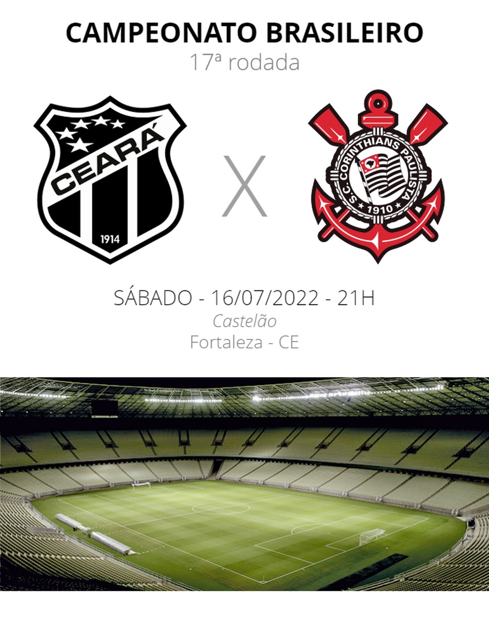 Onde assistir online e de graça o jogo do Corinthians hoje, sábado, 21;  veja horário