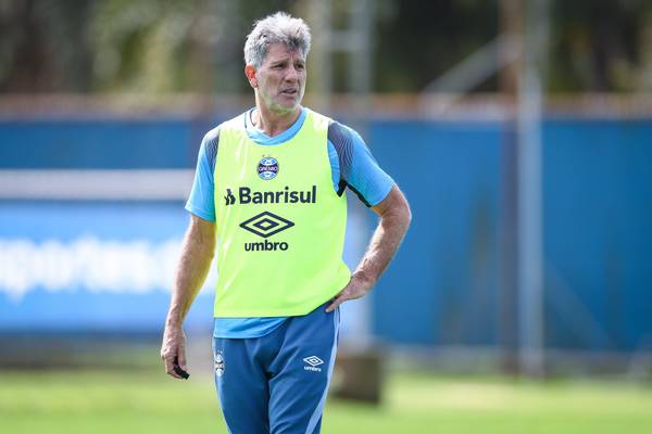 Suspenso, Renato brinca com ausência na Arena em jogo do Grêmio: Trabalhar do hotel