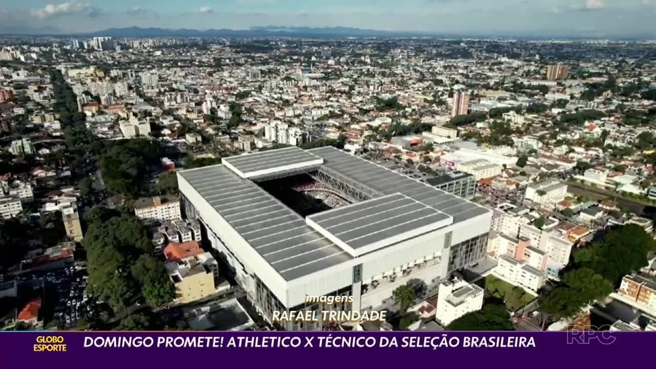 Domingo promete: Athletico x técnico da seleção brasileira