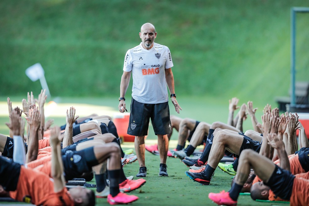 Pablo Fernández, preparador físico do Atlético-MG — Foto: Bruno Cantini/Atlético-MG