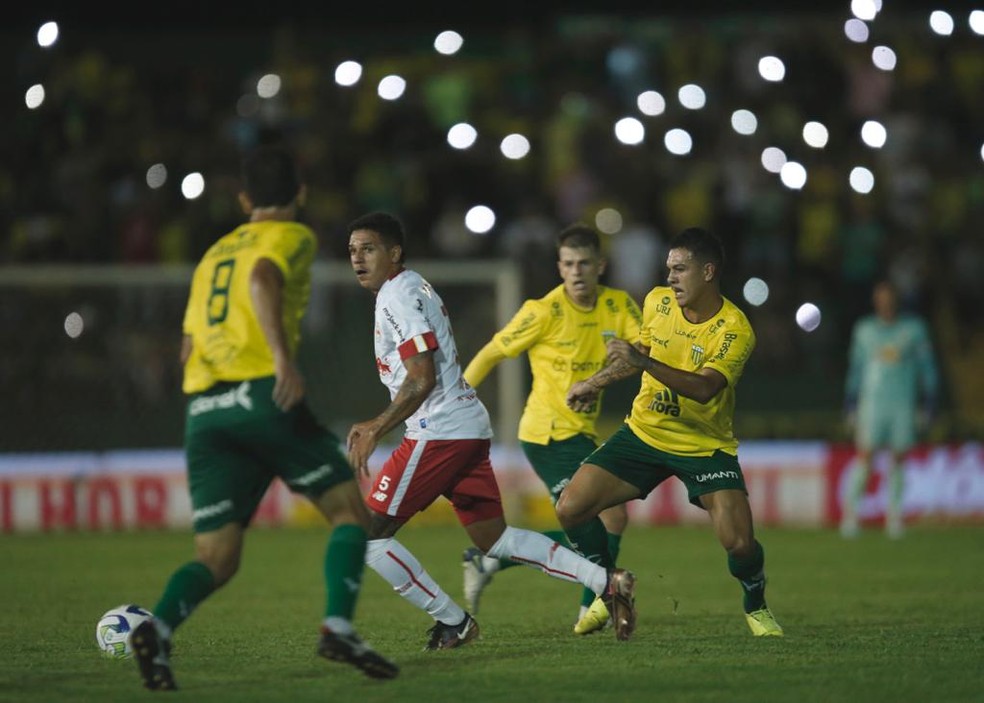 Bragantino foi eliminado pelo Ypiranga-RS na segunda fase da Copa do Brasil de 2022 — Foto: Ari Ferreira/Red Bull Bragantino