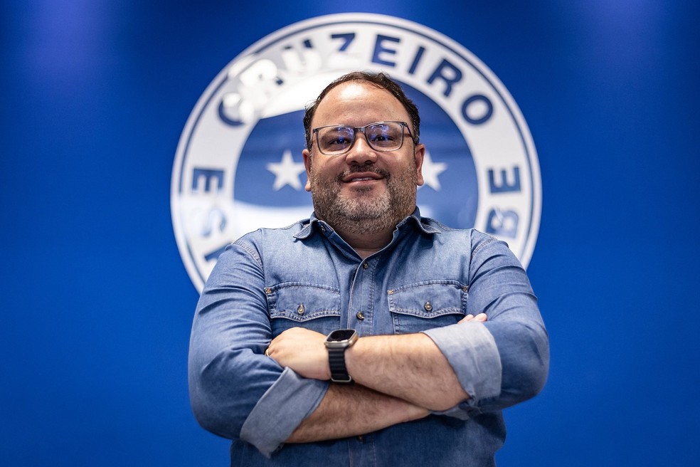 Fred Cascardo, novo diretor de futebol da base do Cruzeiro.