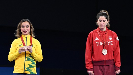 Treinadores se emocionam com medalhajogo do goleiro betanobronzejogo do goleiro betanoRosi Andrade nas Paralimpíadas