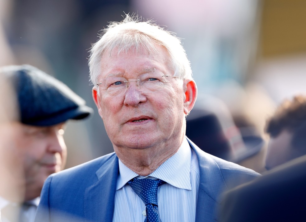 Alex Ferguson, ex-técnico do Manchester United — Foto: Getty Images