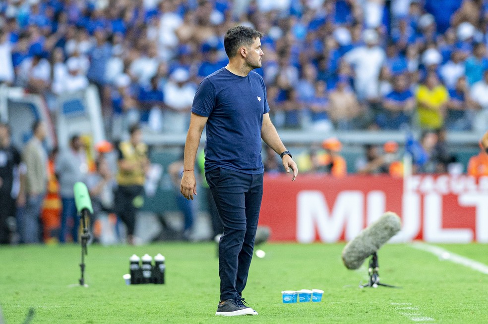 Larcamón, técnico do Cruzeiro — Foto: Staff Images/Cruzeiro