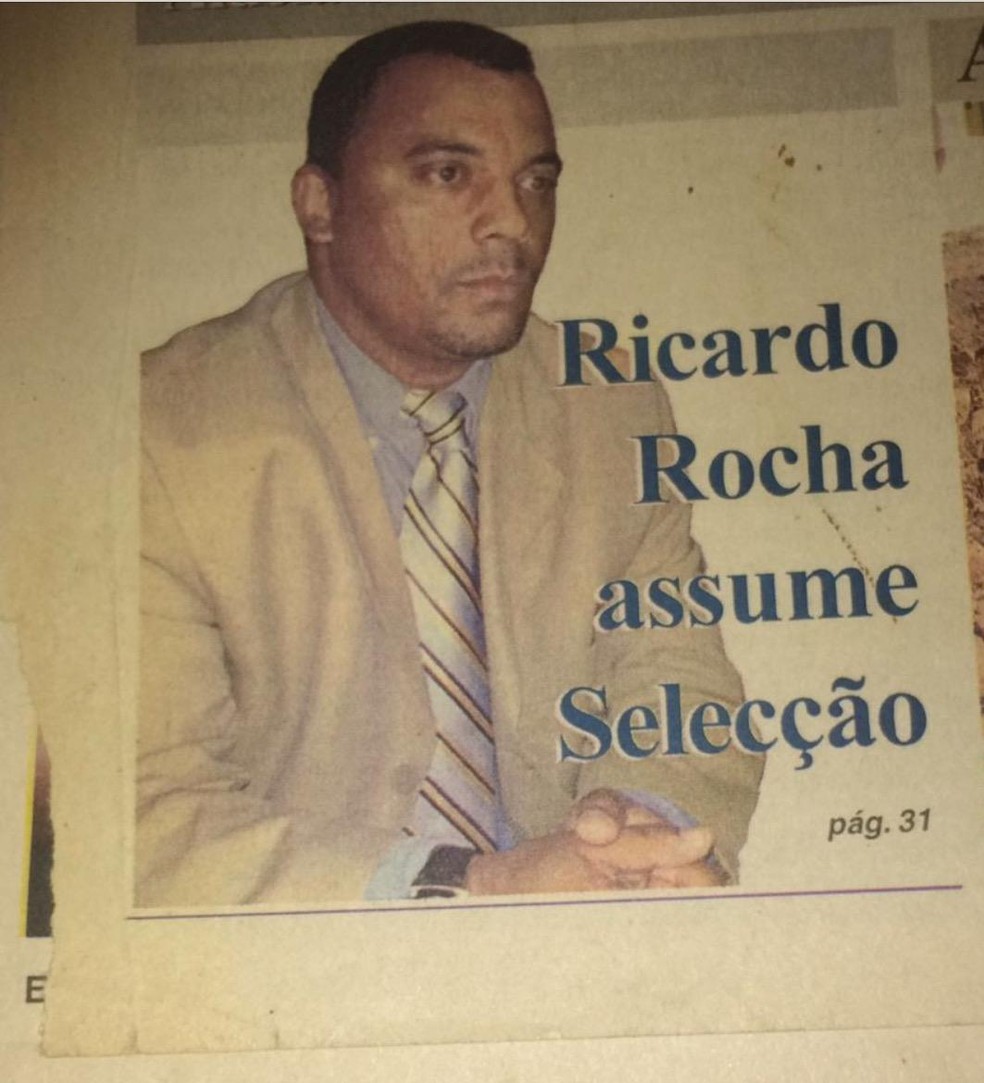 Ricardo da Rocha anunciado técnico de Cabo Verde em 2006