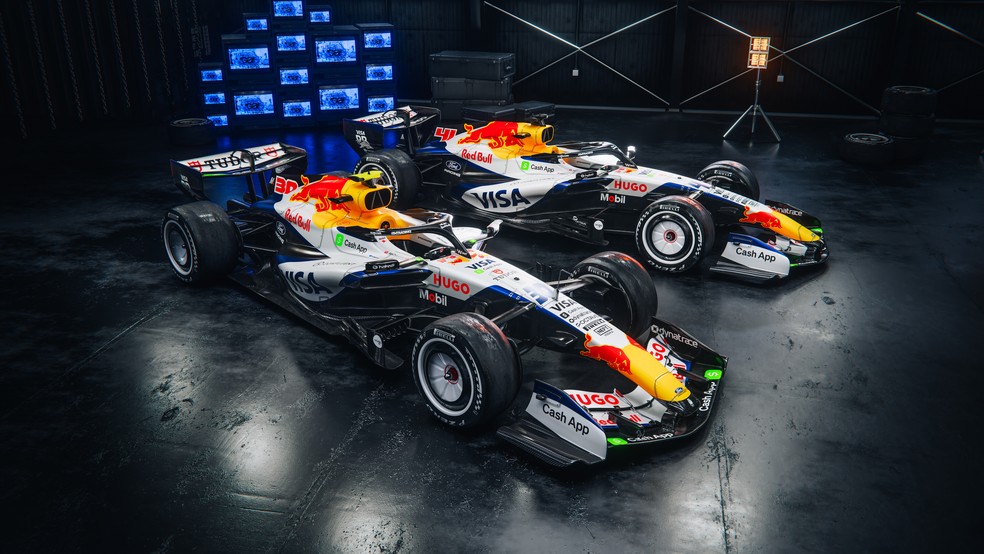 Carro da Racing Bulls na F1 2026 — Foto: Divulgação/Red Bull
