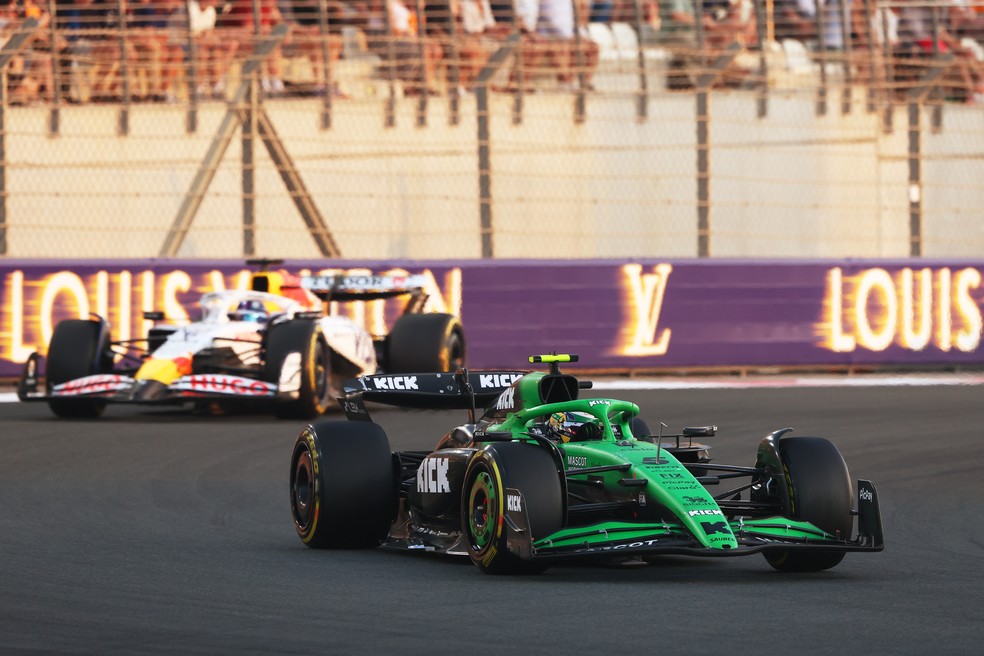 Gabriel Bortoleto no GP de Abu Dhabi de Fórmula 1 — Foto: Andy Hone/LAT Images