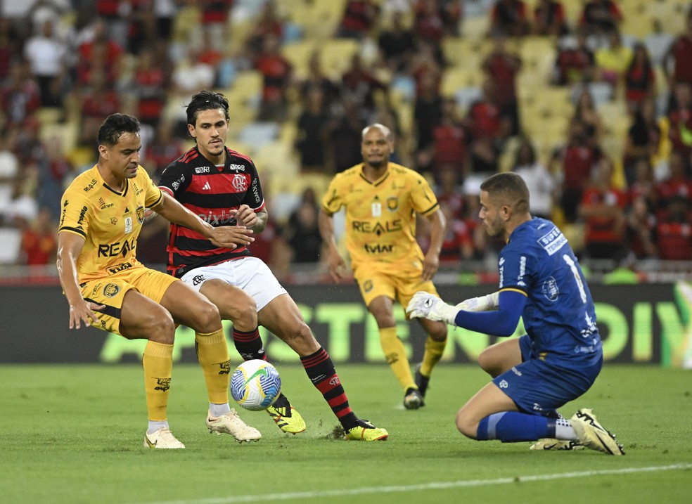 Flamengo x Amazonas — Foto: André Durão / ge